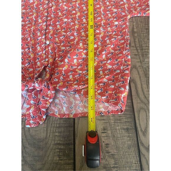 Beach Lunch Lounge tie front top woman’s size XS - Picture 7 of 7